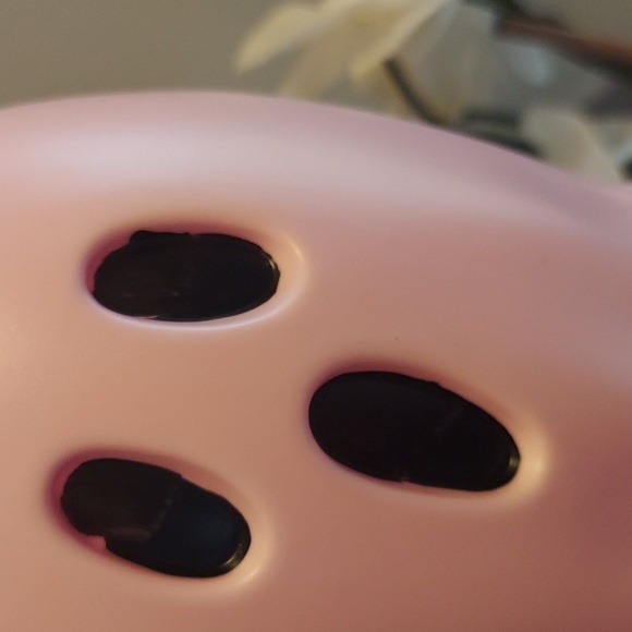 Halloween Pink and White Stacking Ghosts Home Decor - Picture 4 of 7